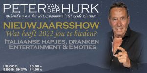 Nieuwjaarsshow Peter van der Hurk @ Pavarotti Leiden | Leiden | ZH | NL